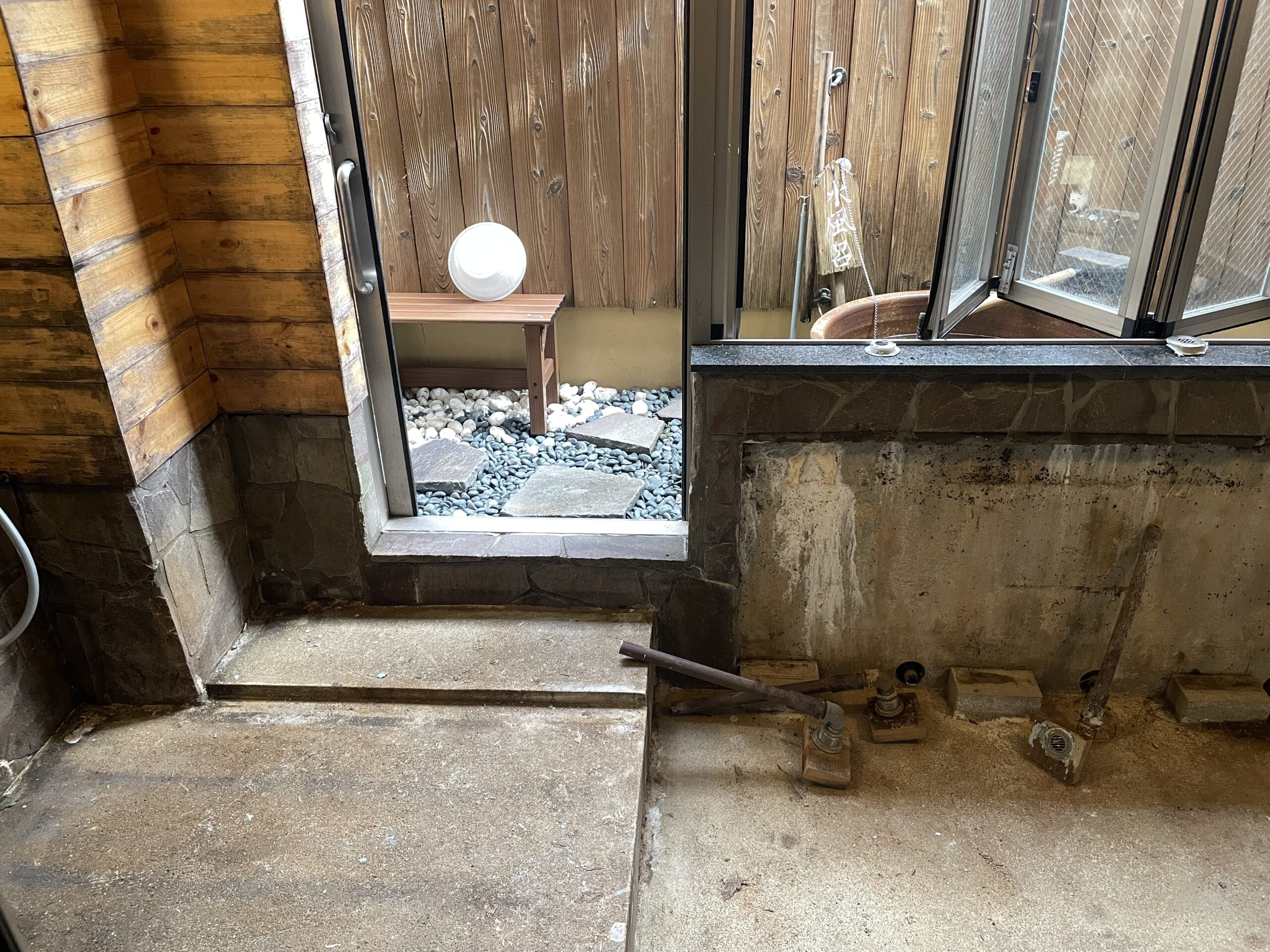 檜風呂・サウナ　改装工事のお知らせ